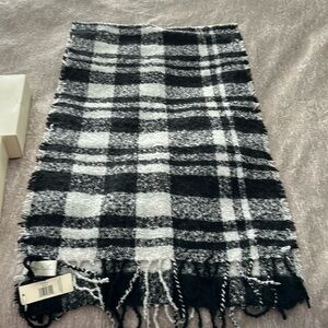 Black-and-white oversized scarf from Simply Noelle